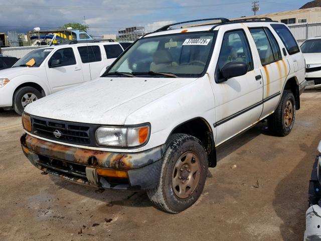 JN8AR05S3VW130769 - 1997 NISSAN PATHFINDER WHITE photo 2