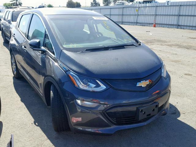 1G1FW6S09J4131746 - 2018 CHEVROLET BOLT EV LT GRAY photo 1