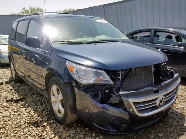 2V8HW34199R500445 - 2009 VOLKSWAGEN ROUTAN SE BLUE photo 1