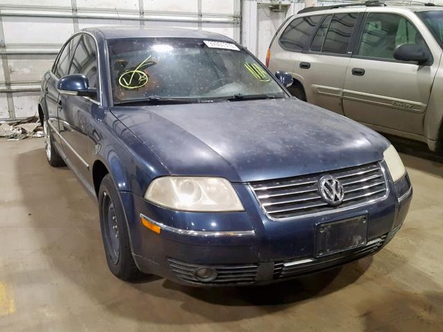 WVWPD63B94P194561 - 2004 VOLKSWAGEN PASSAT GLS BLUE photo 1