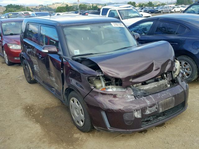 JTLKE50E981042678 - 2008 TOYOTA SCION XB 紫色 照片 1