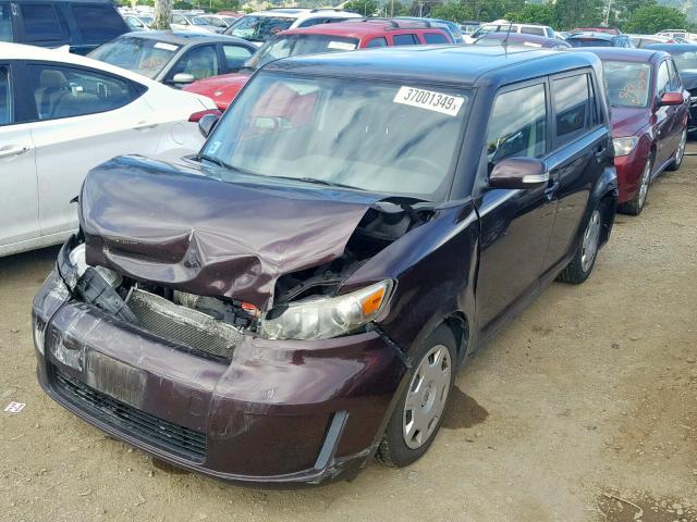 JTLKE50E981042678 - 2008 TOYOTA SCION XB 紫色 照片 2