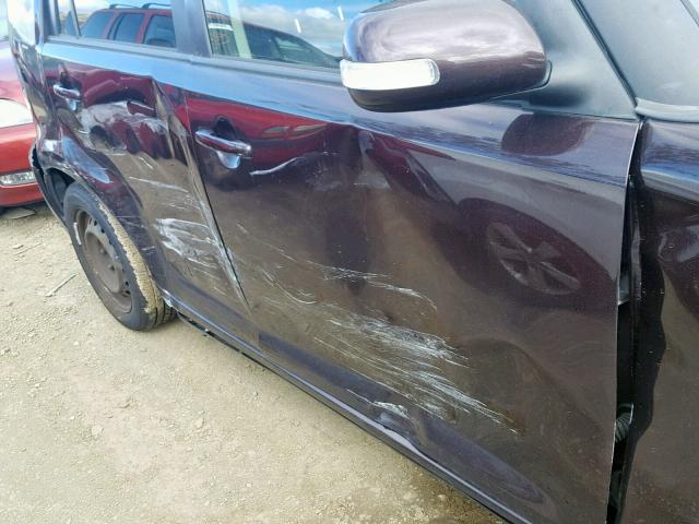 JTLKE50E981042678 - 2008 TOYOTA SCION XB 紫色 照片 9