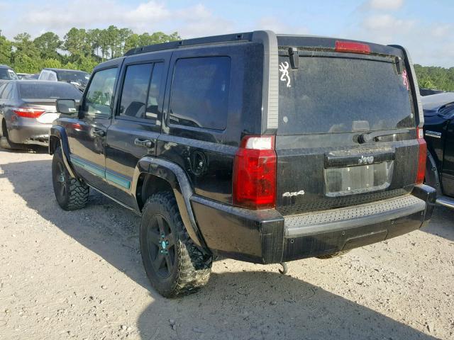 1J8HG48K96C286183 - 2006 JEEP COMMANDER 黑色 照片 3
