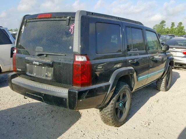 1J8HG48K96C286183 - 2006 JEEP COMMANDER 黑色 照片 4