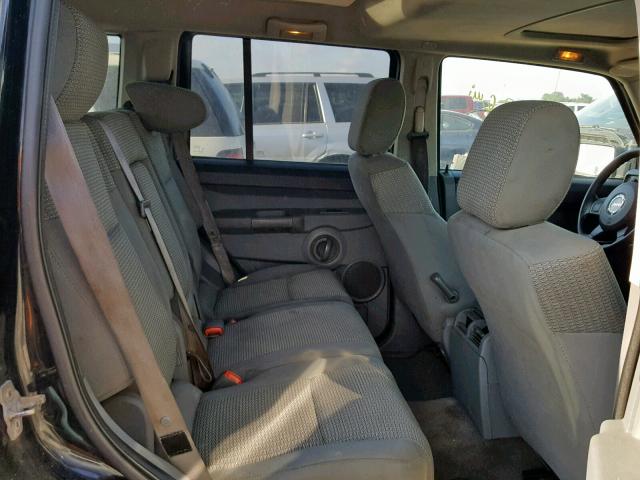 1J8HG48K96C286183 - 2006 JEEP COMMANDER 黑色 照片 6