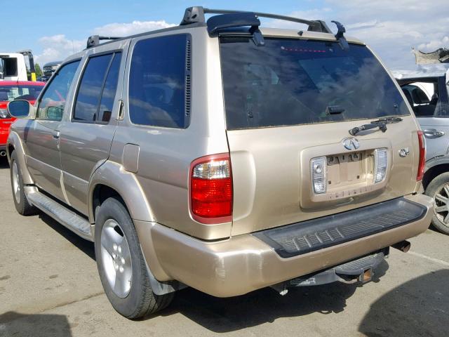 JNRDR07X61W101701 - 2001 INFINITI QX4 TAN photo 3