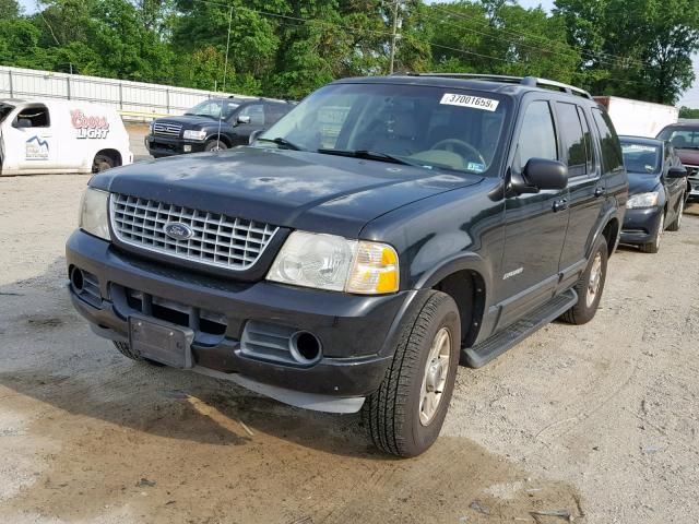 1FMZU65E42ZA64359 - 2002 FORD EXPLORER L BLACK photo 2