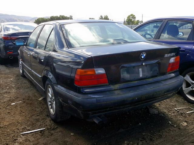 WBACD4321VAV47699 - 1997 BMW 328 I AUTO BLACK photo 3