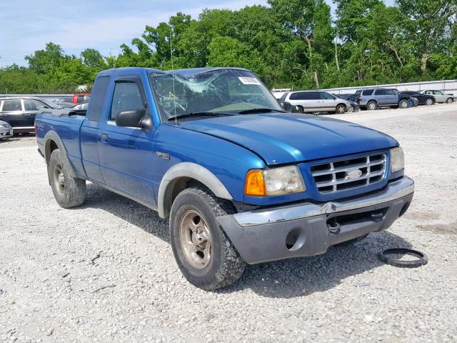 1FTZR15E51PA02083 - 2001 FORD RANGER SUP BLUE photo 1