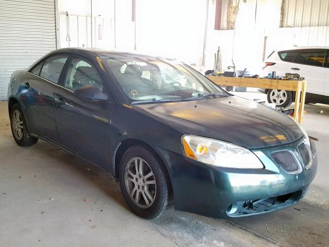 1G2ZF58B474192863 - 2007 PONTIAC G6 VALUE L GREEN photo 1