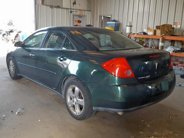 1G2ZF58B474192863 - 2007 PONTIAC G6 VALUE L GREEN photo 3