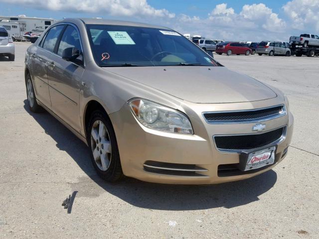 1G1ZG57B18F191601 - 2008 CHEVROLET MALIBU LS GOLD photo 1