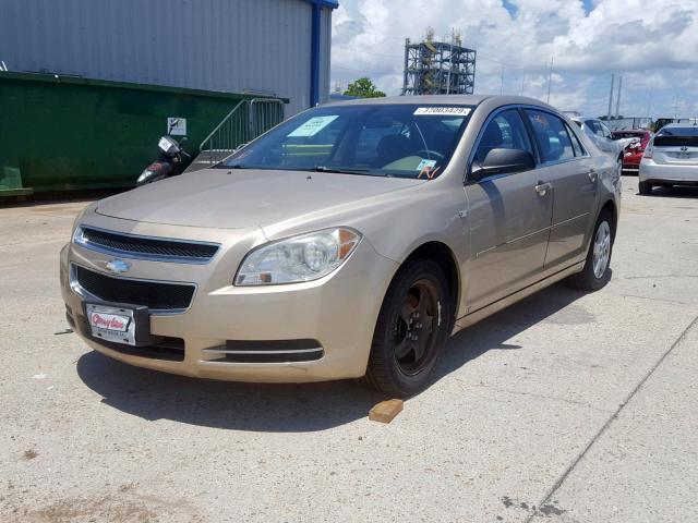 1G1ZG57B18F191601 - 2008 CHEVROLET MALIBU LS GOLD photo 2