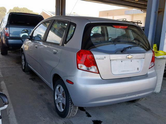 KL1TD66698B237531 - 2008 CHEVROLET AVEO BASE Boz foto 3