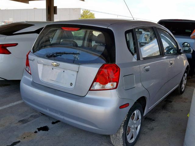 KL1TD66698B237531 - 2008 CHEVROLET AVEO BASE Boz foto 4