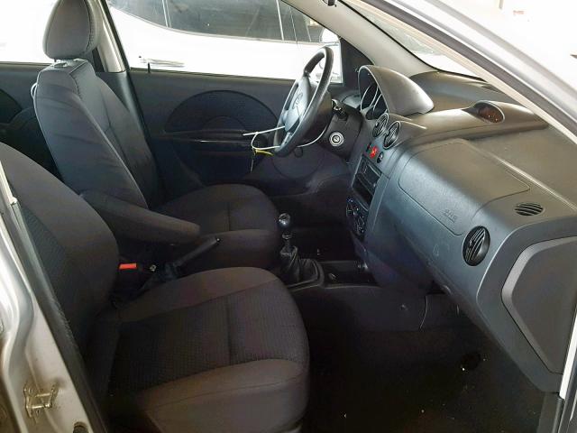 KL1TD66698B237531 - 2008 CHEVROLET AVEO BASE Boz foto 5