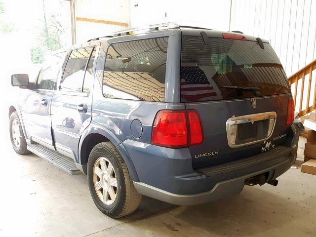 5LMFU28R03LJ06750 - 2003 LINCOLN NAVIGATOR BLUE photo 3