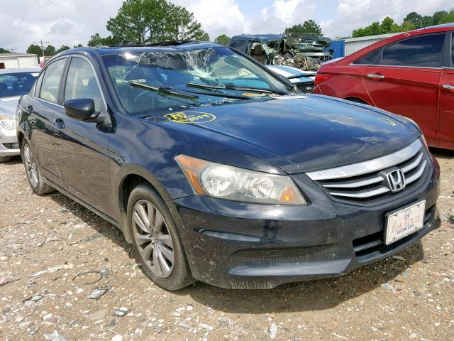 1HGCP2F86CA217991 - 2012 HONDA ACCORD EXL BLACK photo 1