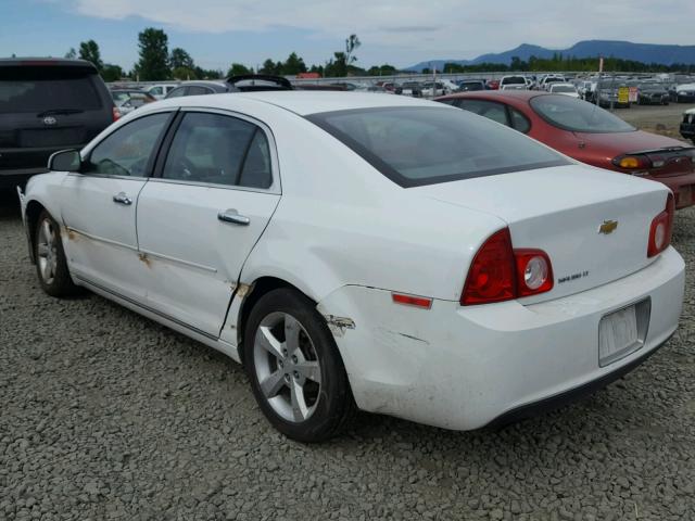 1G1ZC5E02CF308639 - 2012 CHEVROLET MALIBU 1LT 白色 照片 3