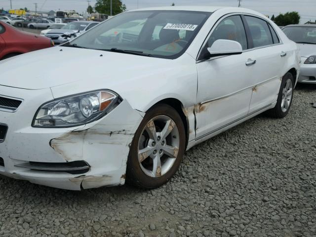 1G1ZC5E02CF308639 - 2012 CHEVROLET MALIBU 1LT 白色 照片 9