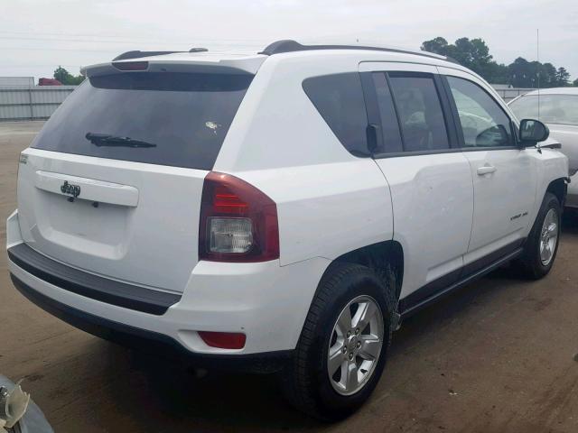 1C4NJCBA8ED559564 - 2014 JEEP COMPASS SP თეთრი ფოტო 4