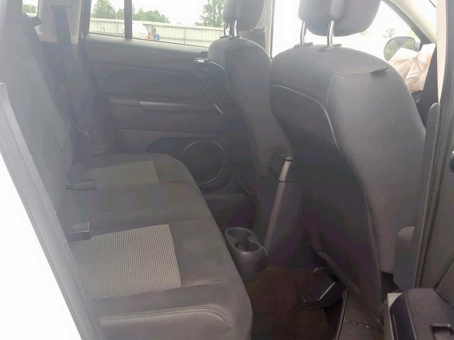 1C4NJCBA8ED559564 - 2014 JEEP COMPASS SP თეთრი ფოტო 6