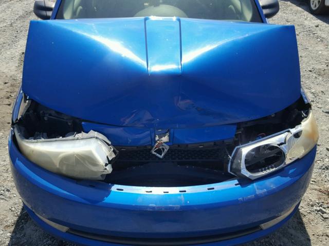 1G8AL52F34Z150626 - 2004 SATURN ION LEVEL BLUE photo 7