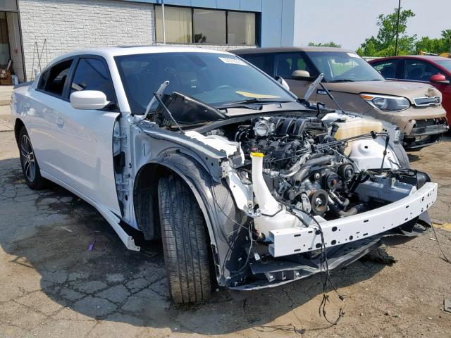 2C3CDXJG7JH231310 - 2018 DODGE CHARGER GT WHITE photo 1