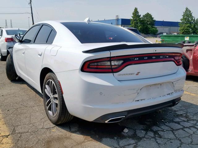 2C3CDXJG7JH231310 - 2018 DODGE CHARGER GT WHITE photo 3