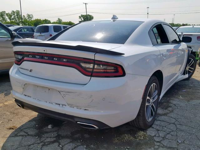 2C3CDXJG7JH231310 - 2018 DODGE CHARGER GT WHITE photo 4