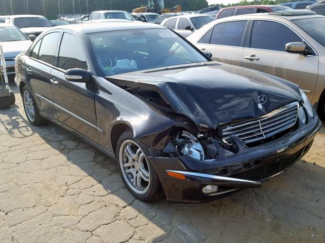 WDBUF65J54A479972 - 2004 MERCEDES-BENZ E 320 BLACK photo 1