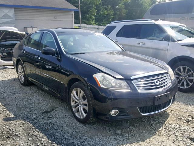 JNKAY01F88M655946 - 2008 INFINITI M35 BASE BLACK photo 1