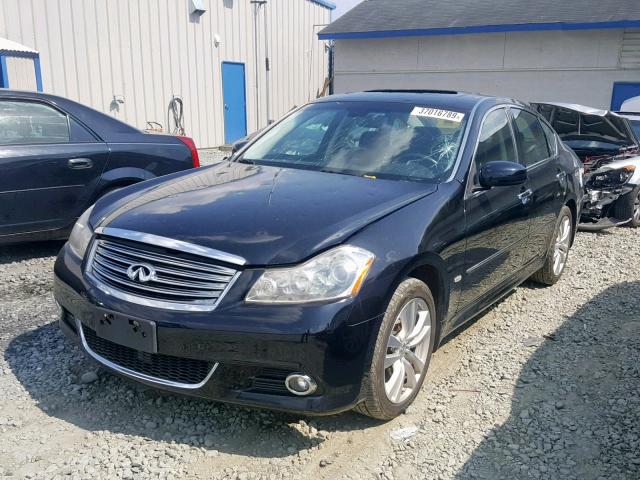 JNKAY01F88M655946 - 2008 INFINITI M35 BASE BLACK photo 2