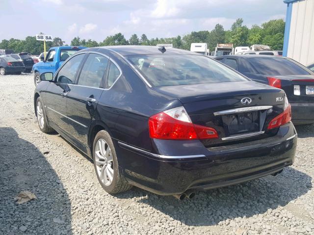 JNKAY01F88M655946 - 2008 INFINITI M35 BASE BLACK photo 3