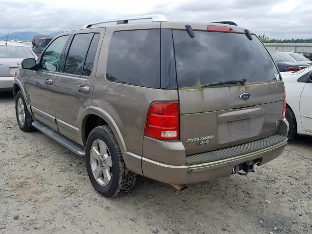 1FMDU75W03UA53172 - 2003 FORD EXPLORER L BEIGE photo 3