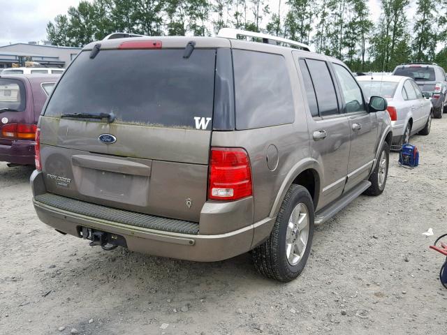 1FMDU75W03UA53172 - 2003 FORD EXPLORER L BEIGE photo 4