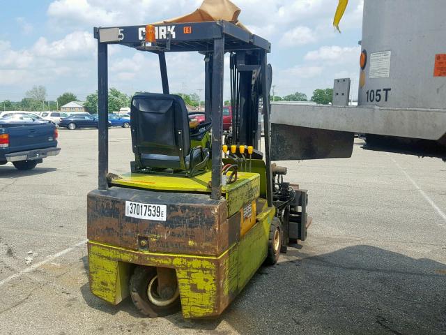 TM24700417875FB - 1990 CLARK FORKLIFT FORKLIFT BLACK photo 4