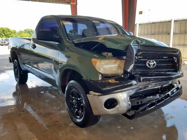 5TFLU52148X006780 - 2008 TOYOTA TUNDRA GREEN photo 1