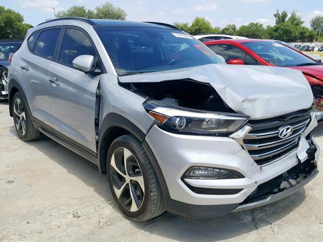 KM8J33A25GU138774 - 2016 HYUNDAI TUCSON LIM SILVER photo 1