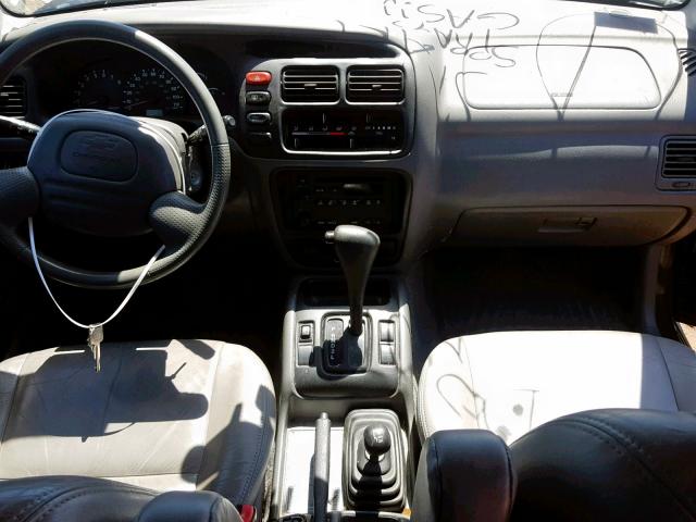 2CNBJ634246914914 - 2004 CHEVROLET TRACKER LT BLACK photo 9