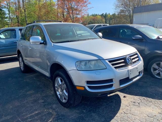 WVGCM67L84D021354 - 2004 VOLKSWAGEN TOUAREG 4. SILVER photo 1