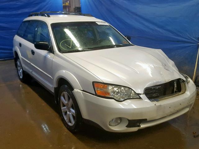 4S4BP61C777341411 - 2007 SUBARU LEGACY OUT WHITE photo 1