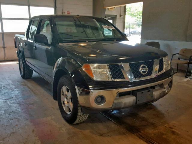 1N6AD07W07C449168 - 2007 NISSAN FRONTIER C BLACK photo 1