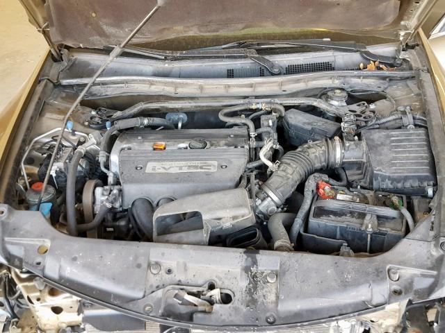 1HGCP26838A137894 - 2008 HONDA ACCORD EXL BEIGE photo 7