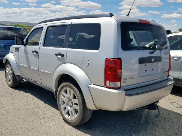 1D4PT4GX2BW504858 - 2011 DODGE NITRO HEAT SILVER photo 3