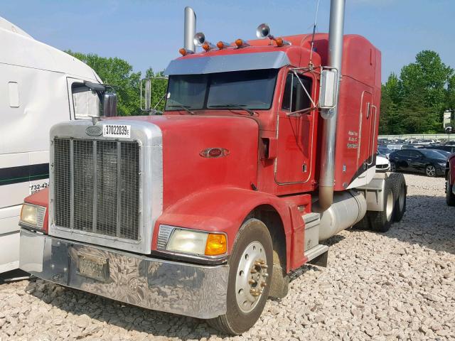 1XPCDB9X5XD495651 - 1999 PETERBILT 377 RED photo 2