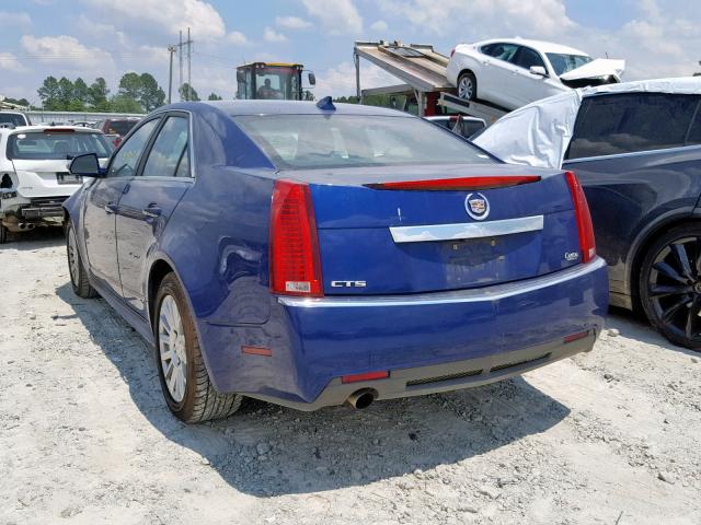 1G6DE5E58C0124447 - 2012 CADILLAC CTS LUXURY BLUE photo 3