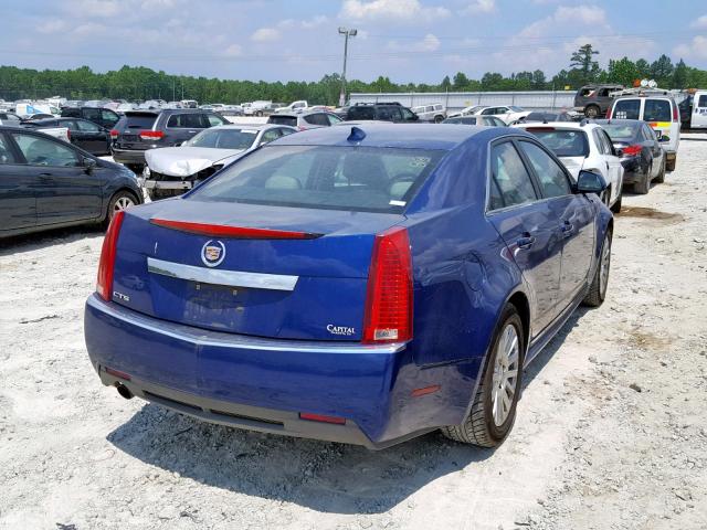 1G6DE5E58C0124447 - 2012 CADILLAC CTS LUXURY BLUE photo 4