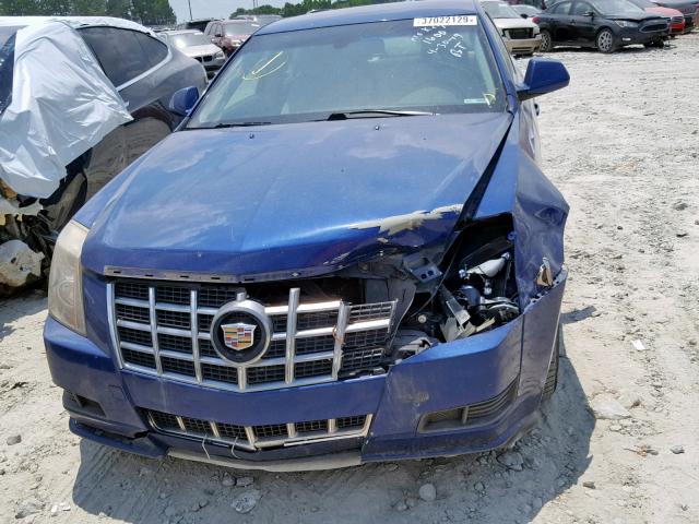 1G6DE5E58C0124447 - 2012 CADILLAC CTS LUXURY BLUE photo 9